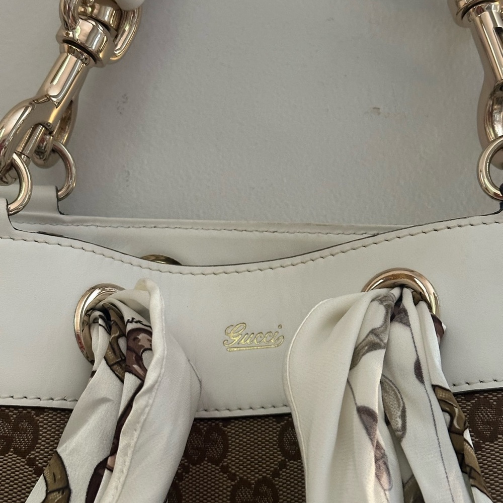 Gucci GG Monogram Canvas Positano Tote Bag - Picture 2 of 9